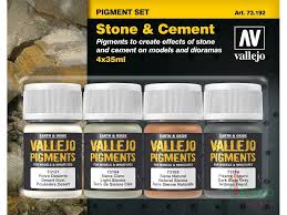 Pigment set: Stone and Cement